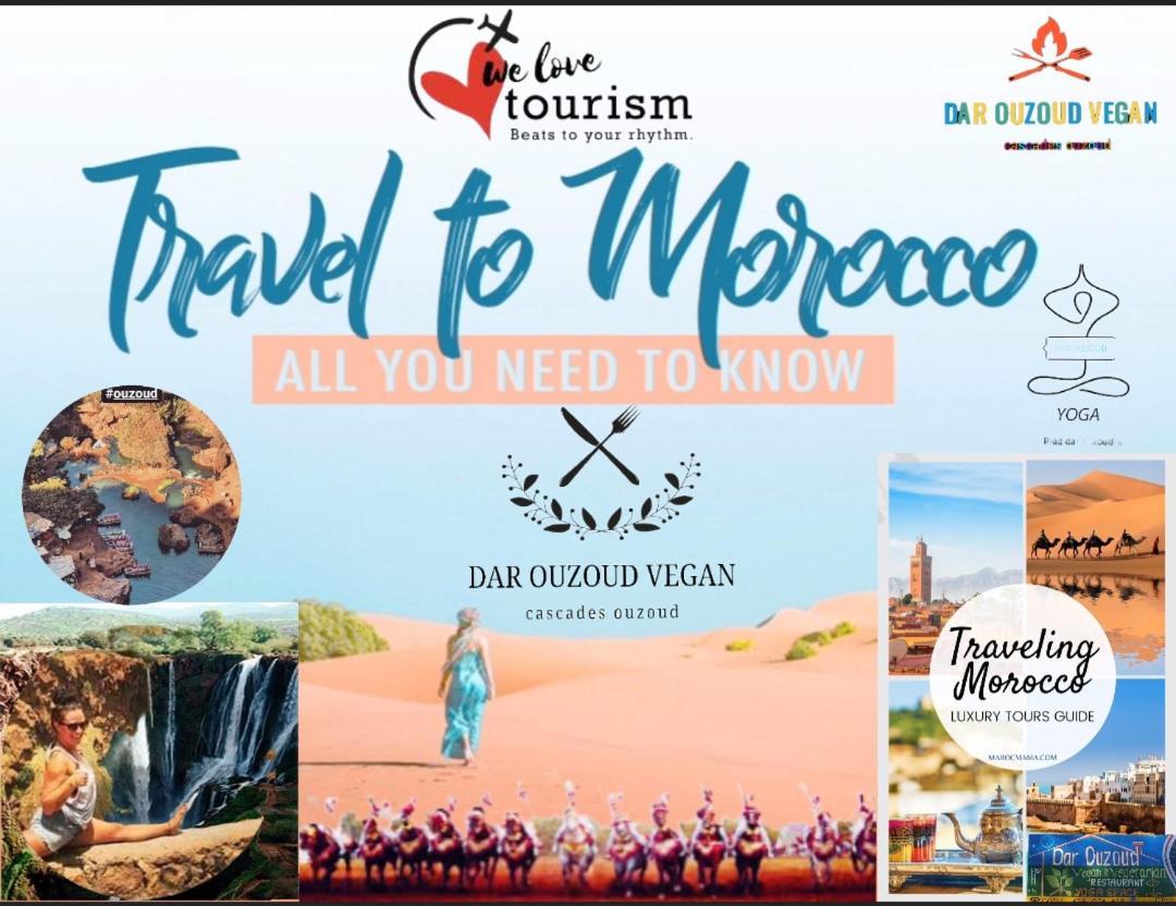 Dar Ouzoud Vegan Hotel Exterior photo